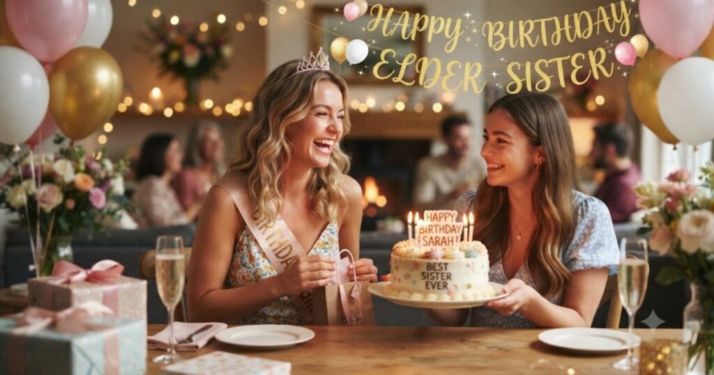 Birthday Captions for Elder Sister