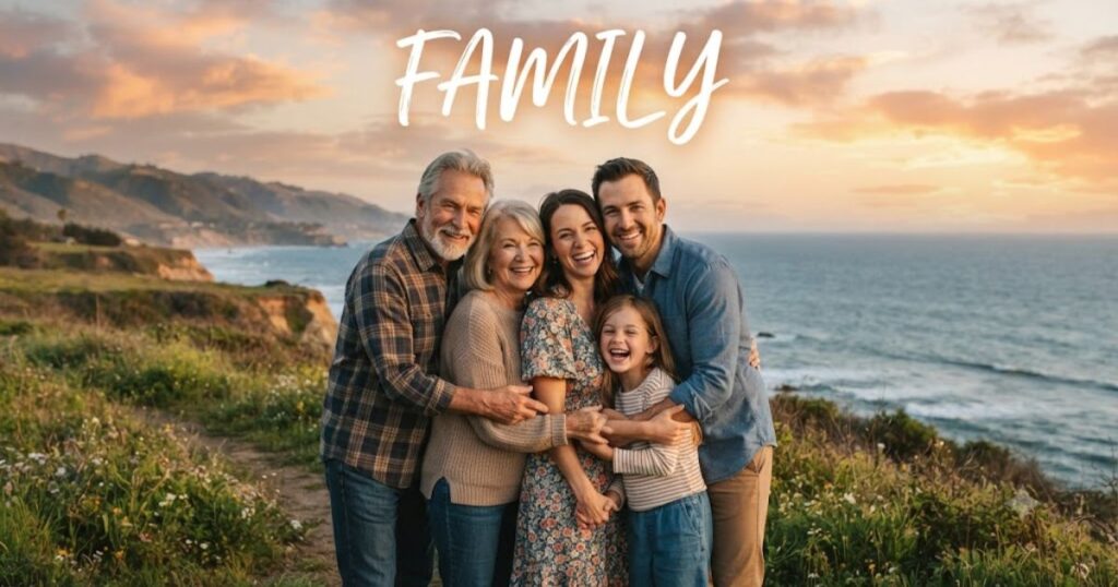 Family Caption in One Word