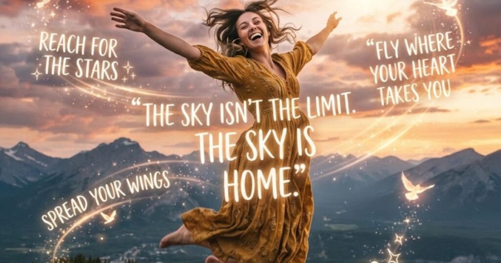 Flying Quotes for Instagram