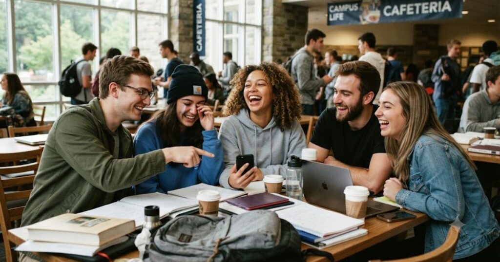 Funny Captions With Friends and Classmates