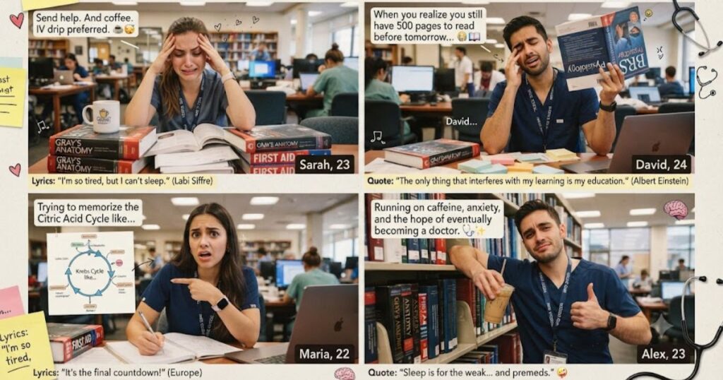 Funny Medical Student Instagram Captions With Lyrics and Quotes