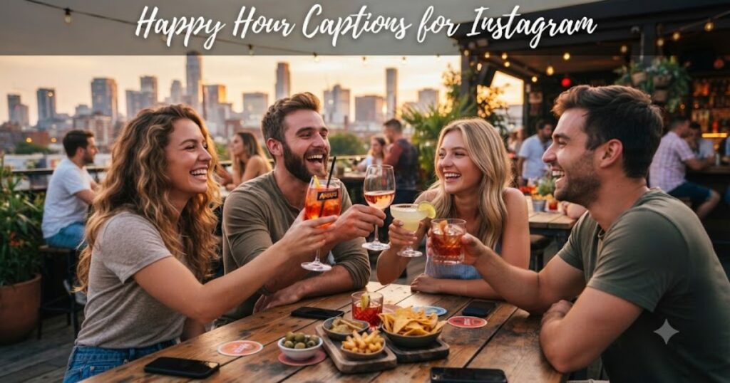 Happy Hour Captions for Instagram