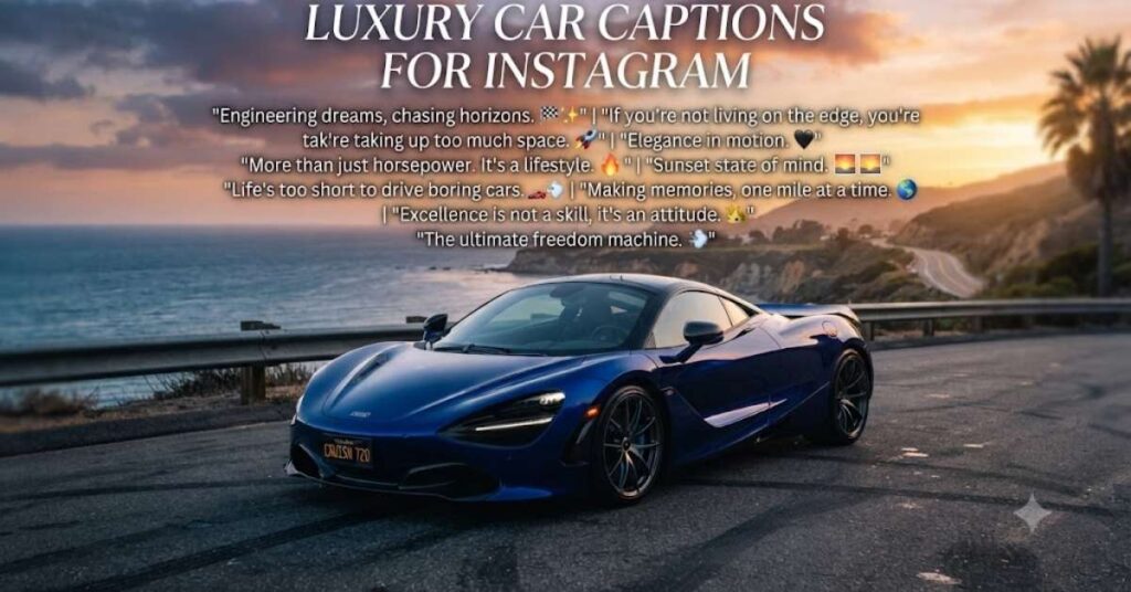 Luxury Car Captions for Instagram