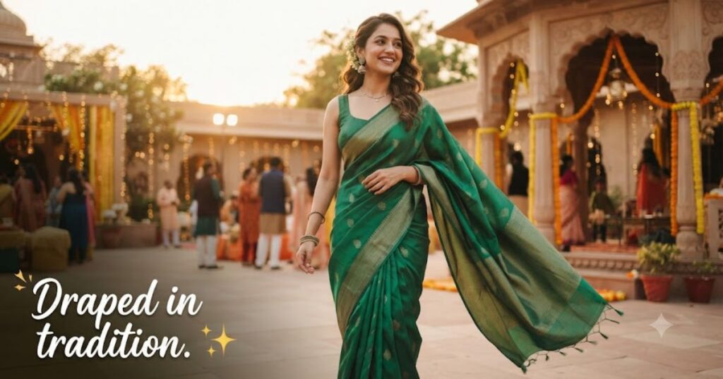 Short Saree Captions for Instagram