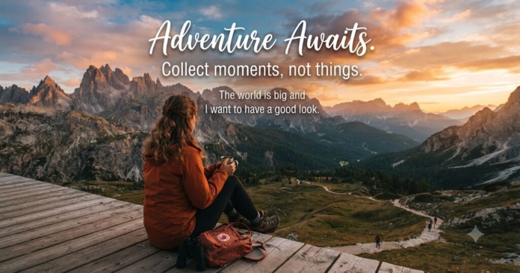 Inspirational Travel Captions