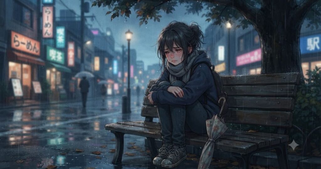 Sad Anime Captions for Instagram