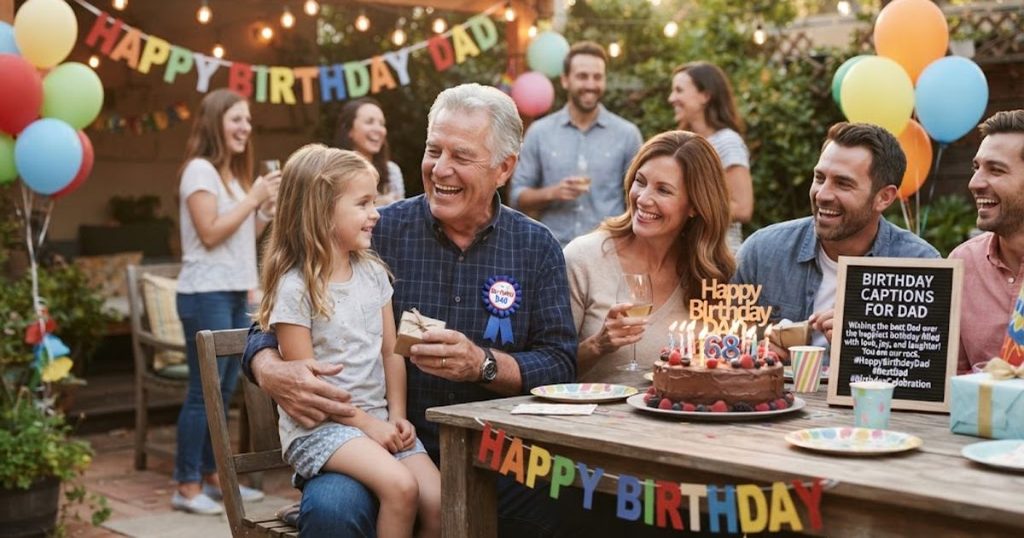 Birthday Captions for Dad