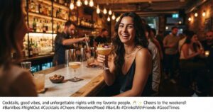 bar caption for instagram